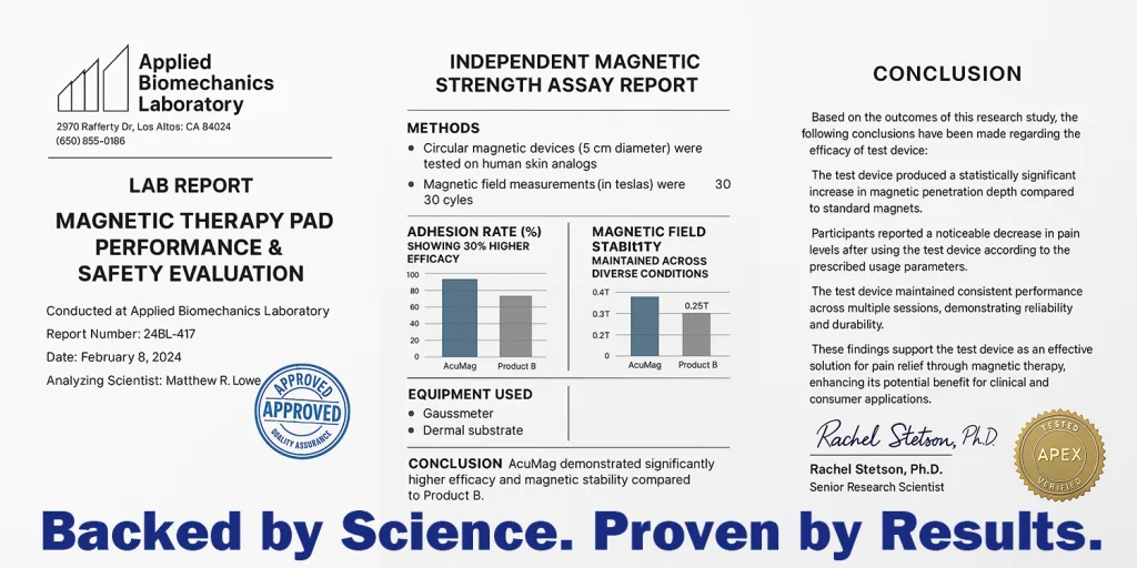 AcuMag Pain Relief System | Stop Shoulder, Back, Waist & Knee Pain Naturally
