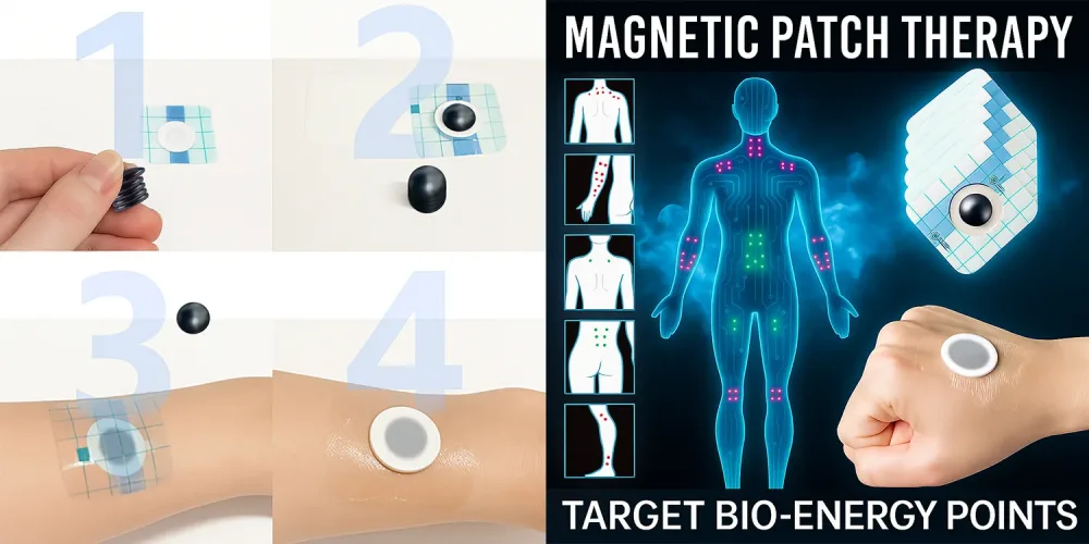 Drug free magnetic patches that relax tight muscles naturally. Reusable, sweatproof, and lab tested for deep comfort