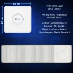 Hydrocolloid Adhesive Patches (50 Pack) | Sweatproof Backing for Magnetic Therapy