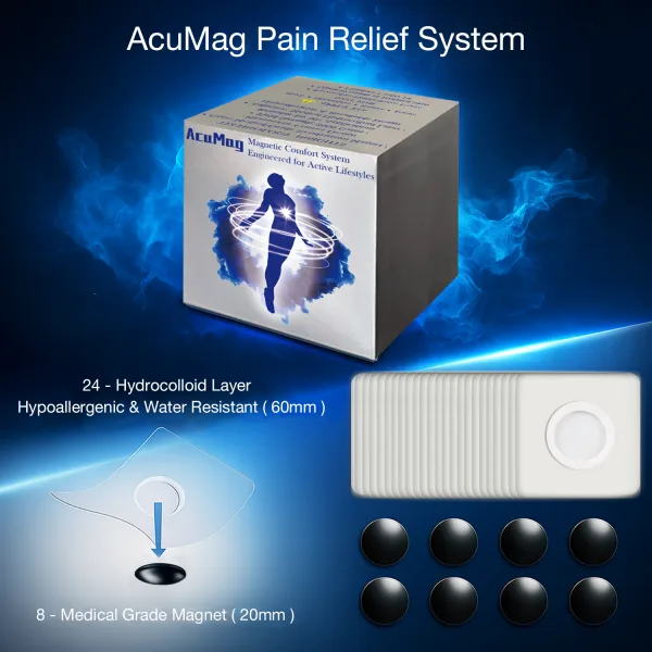 AcuMag Pain Relief System | Stop Shoulder, Back, Waist & Knee Pain Naturally
