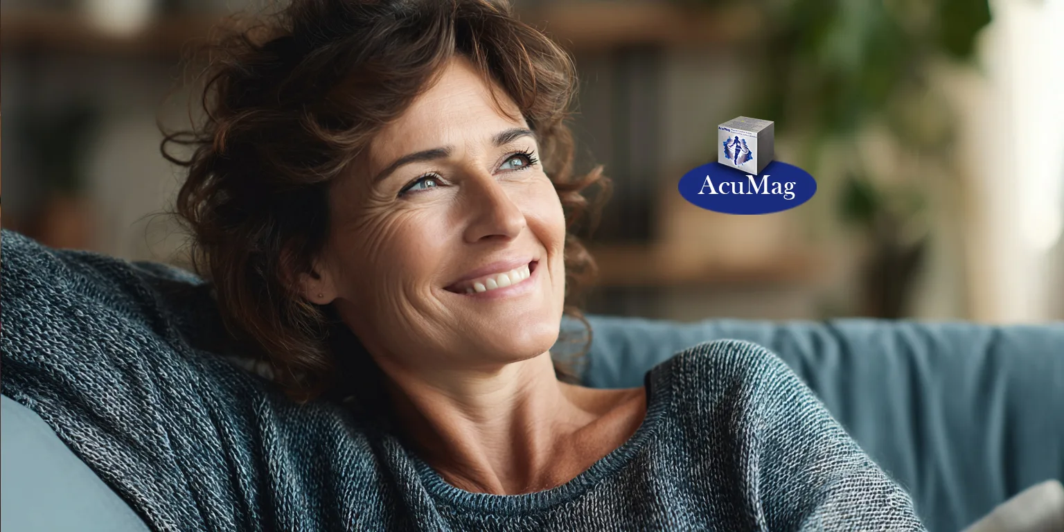 Discover how magnetic therapy can relieve back pain, cramps, and sore joints naturally. Say goodbye to pills with reusable AcuMag patches.