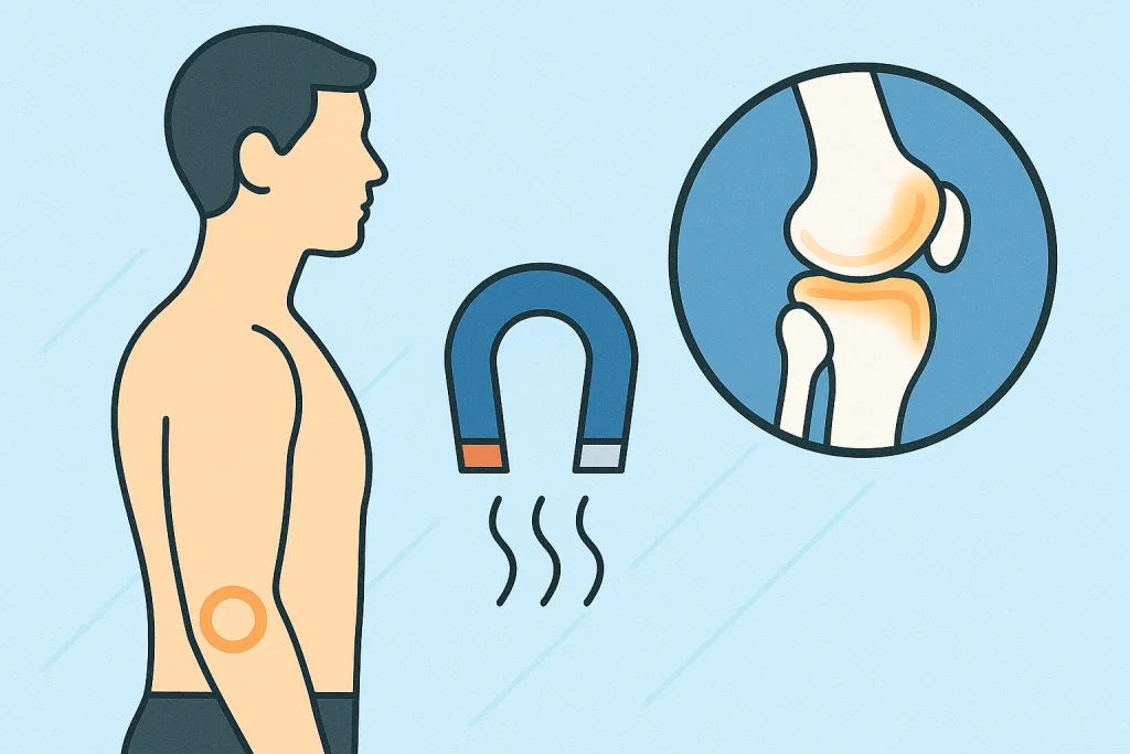 Discover effective drug-free ways to relieve joint pain. Compare heat, stretching, and magnetic therapy — and learn why magnets are rising as a top natural pain solution.