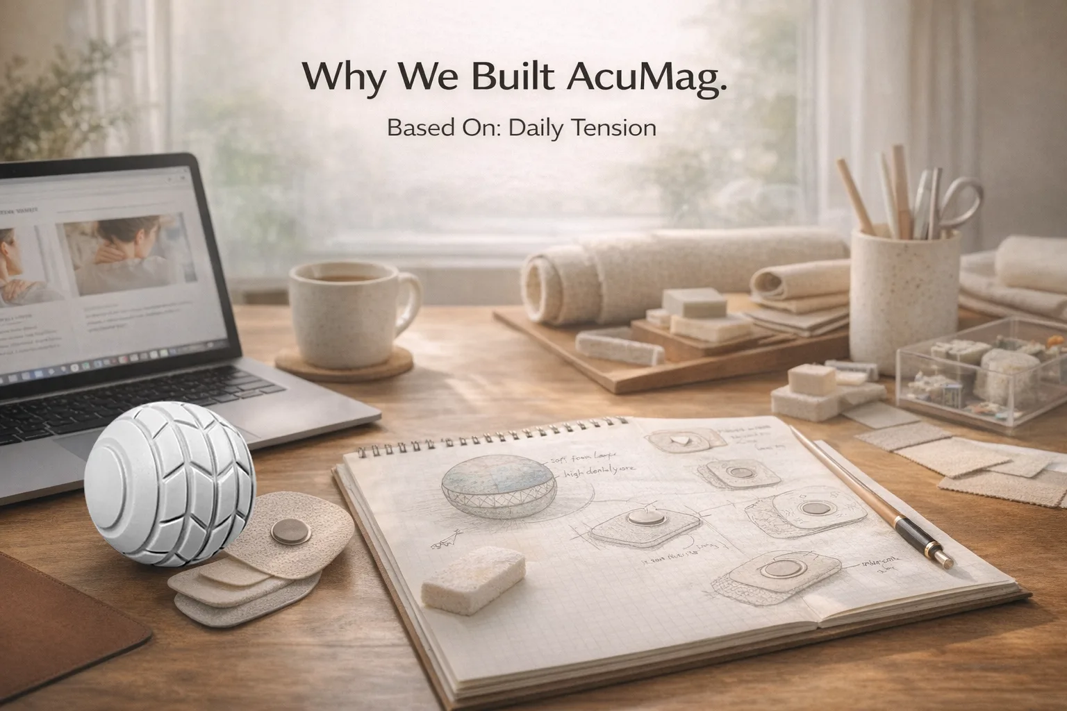 AcuMag was created to help people release shoulder and upper back tension naturally. Our recovery tools restore comfort and support everyday life without drugs.