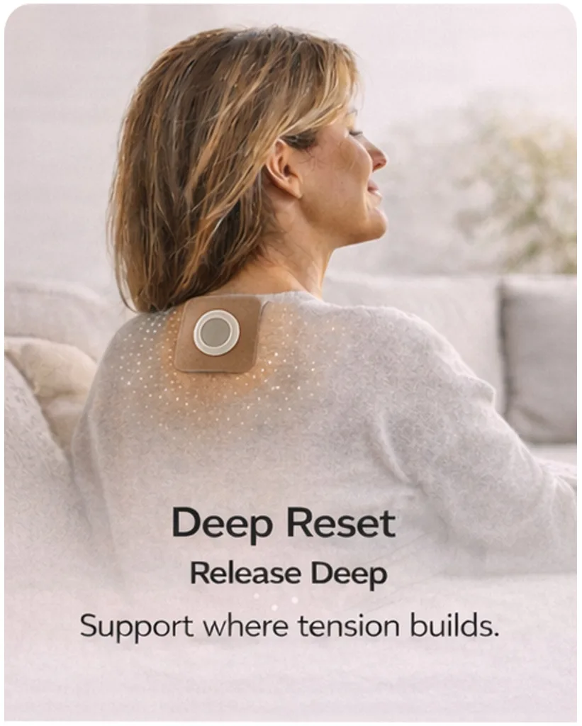 Recovery tools designed for real life. AcuMag helps release shoulder and upper back tension gently, restore comfort naturally, and support everyday movement in just five minutes.