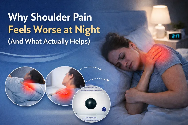 Shoulder pain often feels worse at night. Learn why discomfort increases during rest and what simple, drug-free methods may help reduce nighttime stiffness.