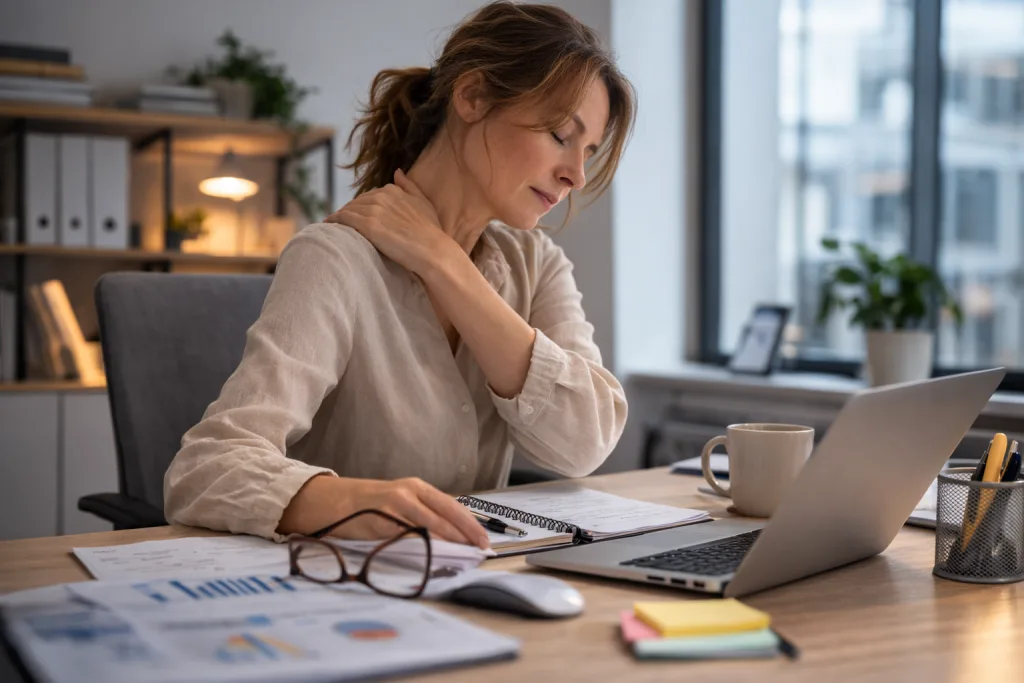 Learn why shoulder tension builds and discover simple, proven methods to release stiffness naturally. Gentle techniques you can use daily at home or work.