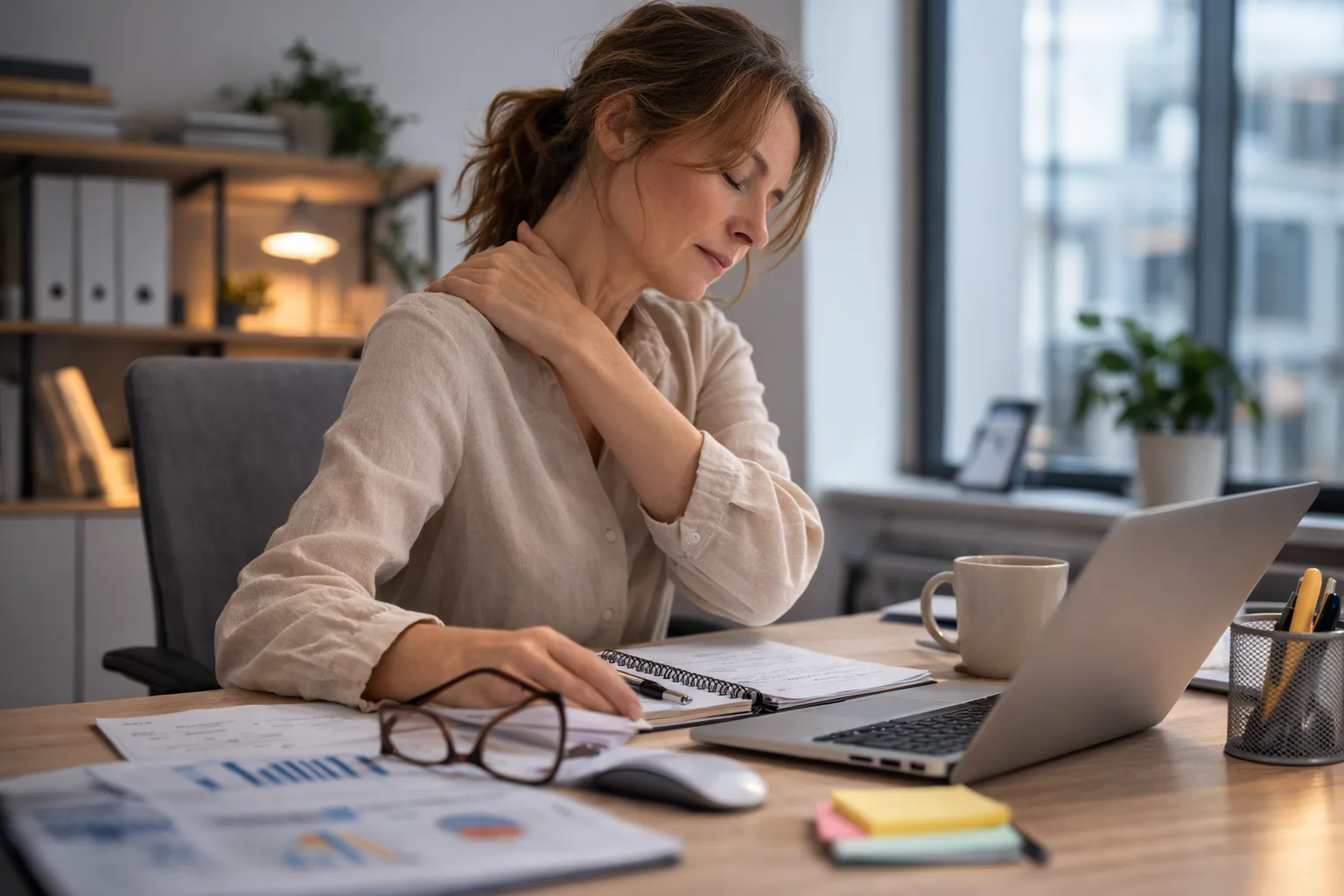 Learn why shoulder tension builds and discover simple, proven methods to release stiffness naturally. Gentle techniques you can use daily at home or work.