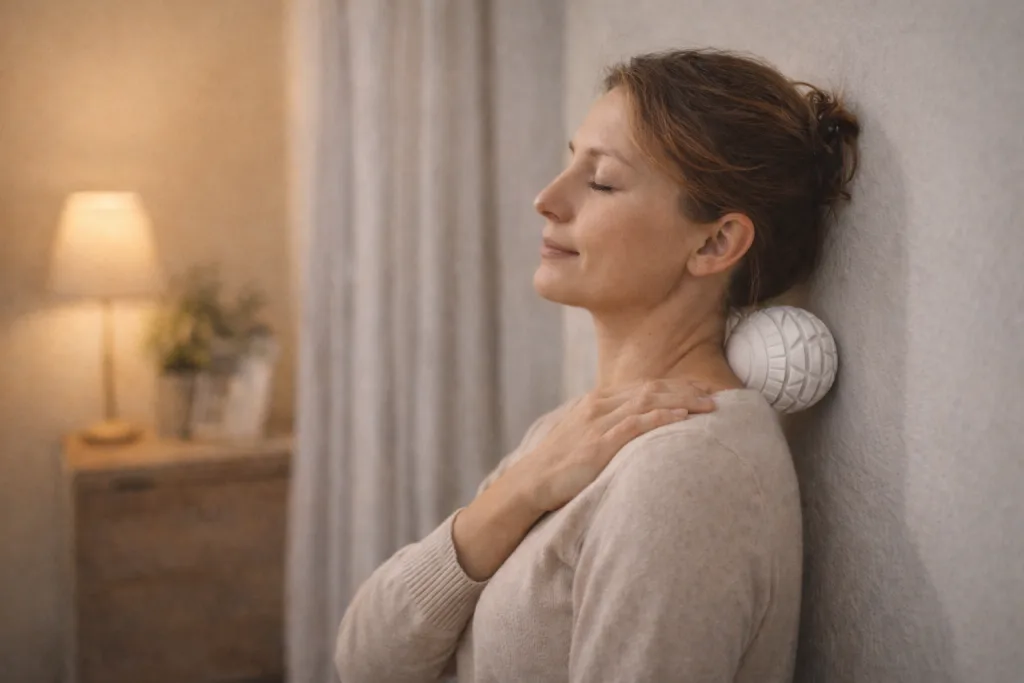 Learn why shoulder tension builds and discover simple, proven methods to release stiffness naturally. Gentle techniques you can use daily at home or work.